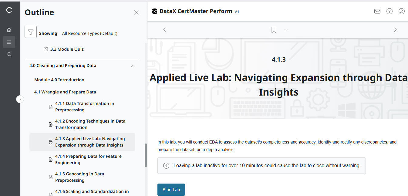 Khóa Học Online Chủ Động – CompTIA DataX CertMaster Perform (V1, 2 Tháng)