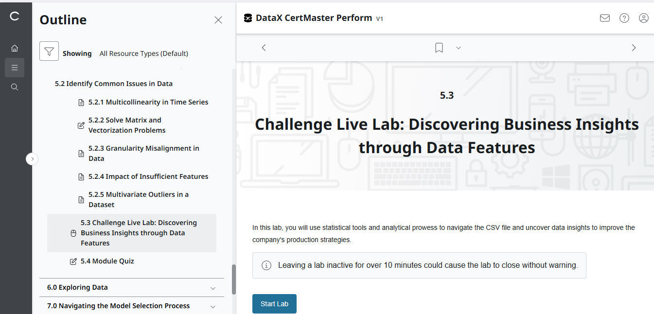 Khóa Học Online Chủ Động – CompTIA DataX CertMaster Perform (V1, 2 Tháng)