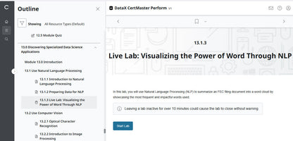Khóa Học Online Chủ Động – CompTIA DataX CertMaster Perform (V1, 2 Tháng)