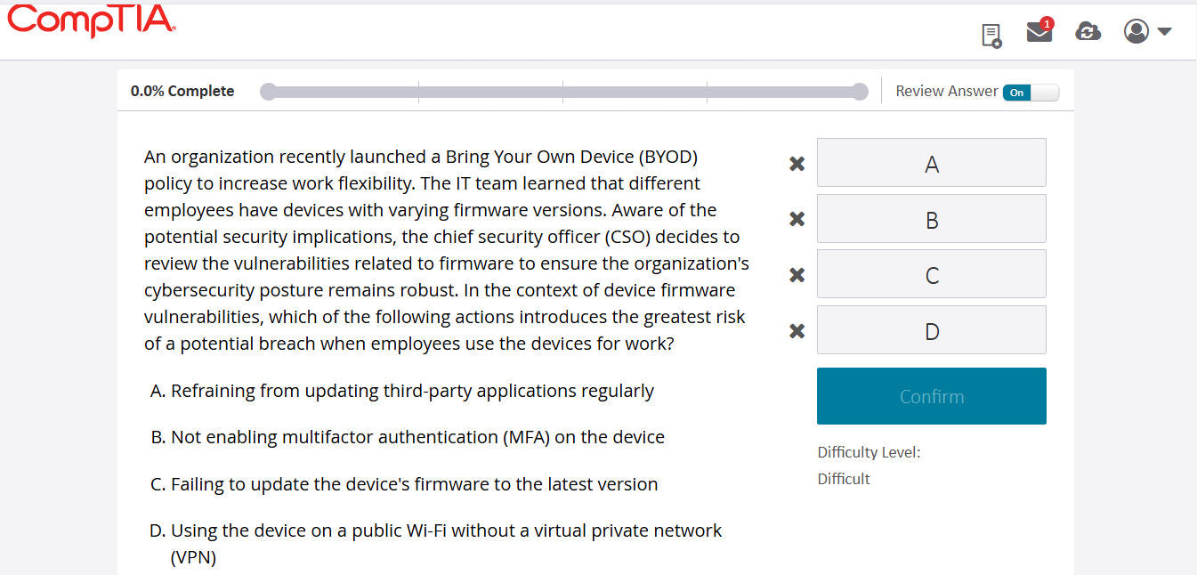 Học & Luyện Thi CompTIA Security+ (SY0-701) – Combo CertMaster Learn + Labs 3 Tháng