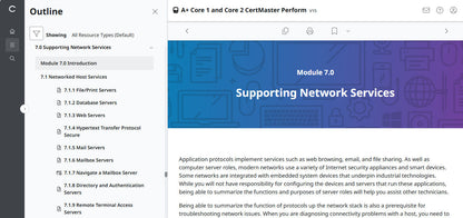 🛒CompTIA A+ Core 1 & Core 2 (V15) – CertMaster Perform (Truy Cập 4 Tháng, Tài Liệu Học Tập Chính Thức)
