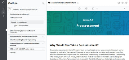 🛒 Ưu Đãi Đặc Biệt – CertMaster Perform cho CompTIA SecurityX (CASP+) CAS-005 – Truy Cập 3 Tháng