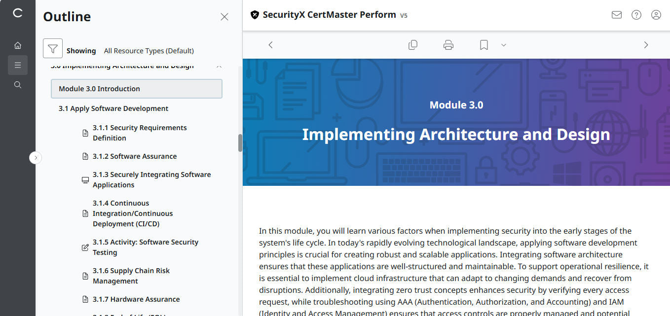 🛒 Ưu Đãi Đặc Biệt – CertMaster Perform cho CompTIA SecurityX (CASP+) CAS-005 – Truy Cập 3 Tháng