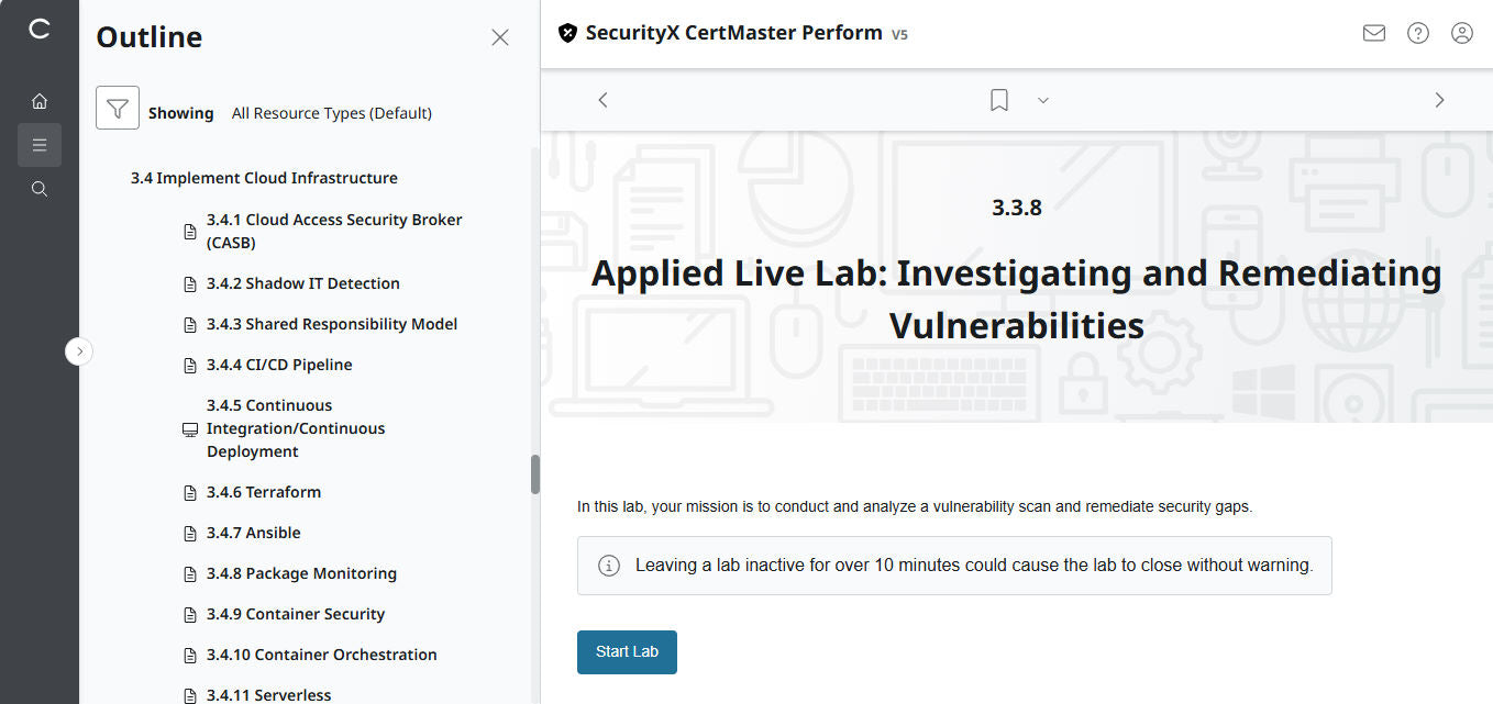 🛒 Ưu Đãi Đặc Biệt – CertMaster Perform cho CompTIA SecurityX (CASP+) CAS-005 – Truy Cập 3 Tháng