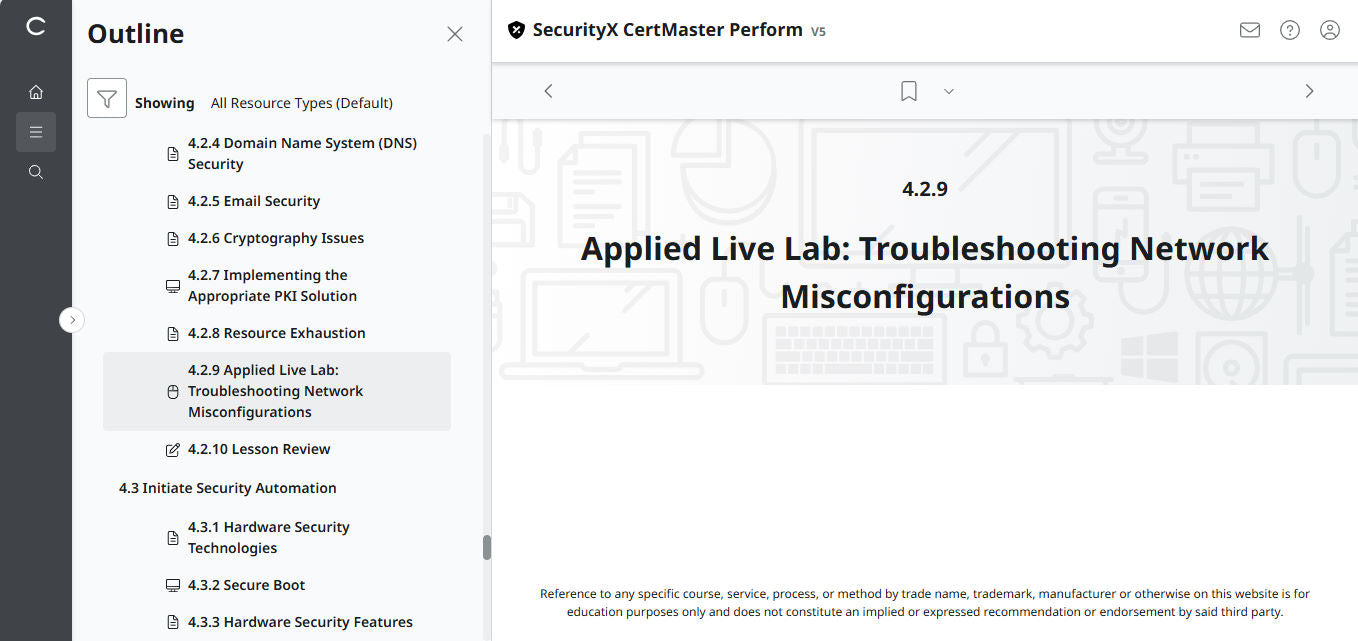🛒 Ưu Đãi Đặc Biệt – CertMaster Perform cho CompTIA SecurityX (CASP+) CAS-005 – Truy Cập 3 Tháng
