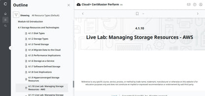 🛒 Ưu Đãi Đặc Biệt – CompTIA Cloud+ CertMaster Perform (CV0-004) – Truy Cập 3 Tháng