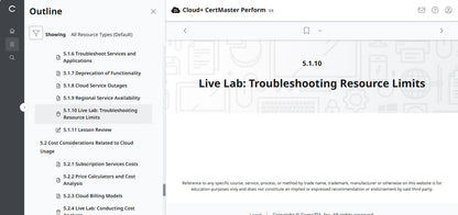 🛒Special Offer -  CompTIA Cloud+ CertMaster Perform (CV0-004) – 3-Month Access