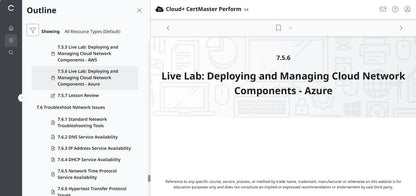 🛒 Ưu Đãi Đặc Biệt – CompTIA Cloud+ CertMaster Perform (CV0-004) – Truy Cập 3 Tháng