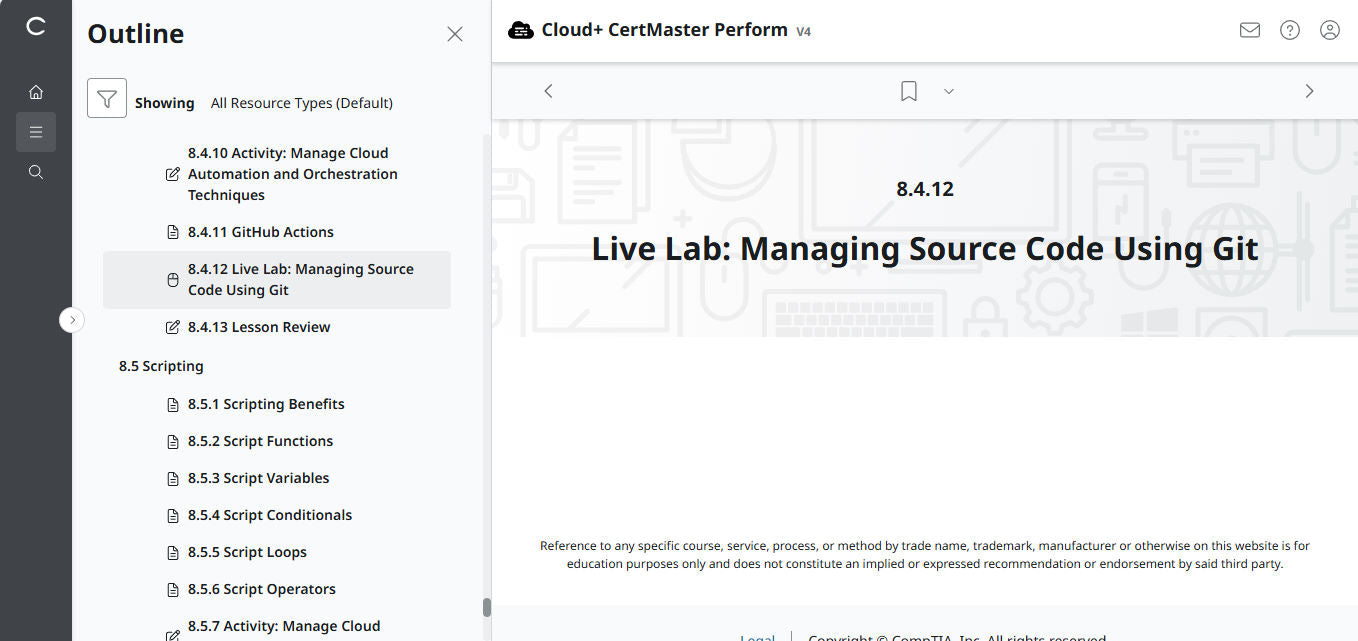 🛒Special Offer -  CompTIA Cloud+ CertMaster Perform (CV0-004) – 3-Month Access