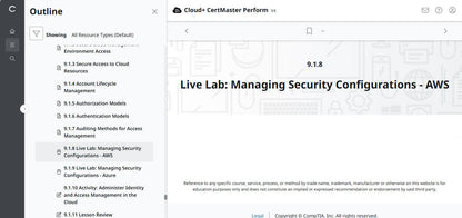 🛒 Ưu Đãi Đặc Biệt – CompTIA Cloud+ CertMaster Perform (CV0-004) – Truy Cập 3 Tháng