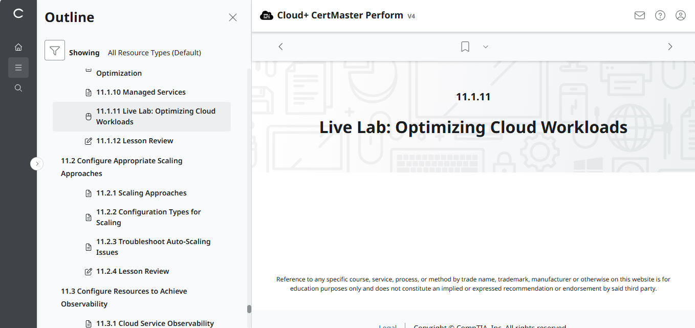 🛒Special Offer -  CompTIA Cloud+ CertMaster Perform (CV0-004) – 3-Month Access